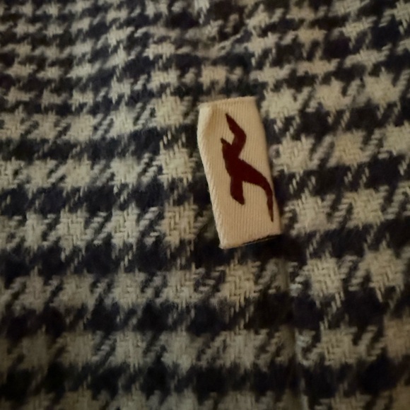 Hollister Black and White boyfriend size Jacket - Picture 4 of 6